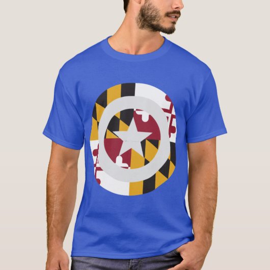 Captain Maryland T-shirt (Voorkant)