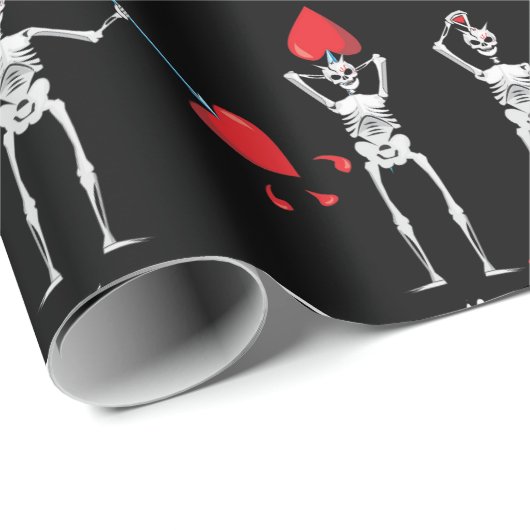 CAPTAIN MAYFLOWER'S Blackbeard Flag Cadeaupapier (Rol Hoek)