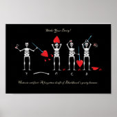 CAPTAIN MAYFLOWER'S BLACKBEARD FLAG POSTER (Voorkant)