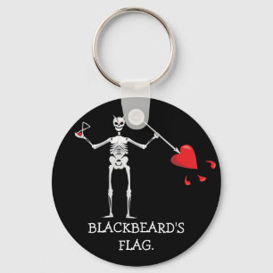 CAPTAIN MAYFLOWER'S Blackbeard Flag Sleutelhanger