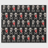 CAPTAIN MAYFLOWER'S Vlag voor Billy One Hand Cadeaupapier (Vlak)