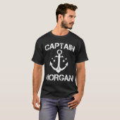 CAPTAIN MORGAN Funny Birthday Personalized Clan T-shirt (Voorkant volledig)