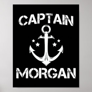 Captain Morgan Funny Verjaardag Gepersonaliseerde Poster