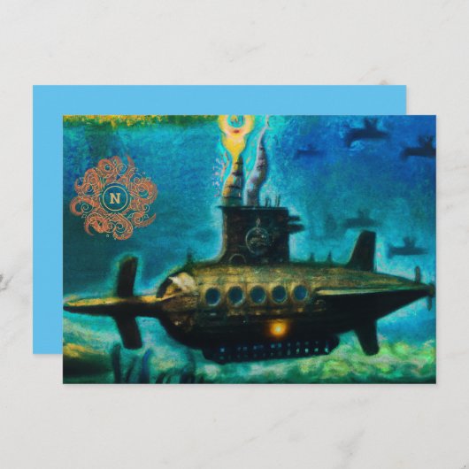 Captain Nemo´s "Nautilus" (Voorkant / Achterkant)