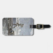 Captain Nemo Verne 20.000 Leagues Sci Fi Art Bagagelabel (Voorkant horizontaal)