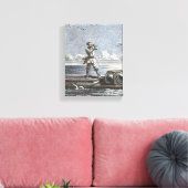 Captain Nemo Verne 20.000 Leagues Sci Fi Art Canvas Afdruk (Insitu (Woonkamer))