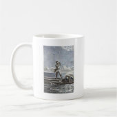 Captain Nemo Verne 20.000 Leagues Sci Fi Art Koffiemok (Links)