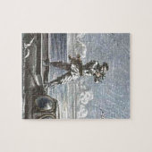 Captain Nemo Verne 20.000 Leagues Sci Fi Art Legpuzzel (Horizontaal)