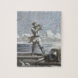 Captain Nemo Verne 20.000 Leagues Sci Fi Art Legpuzzel