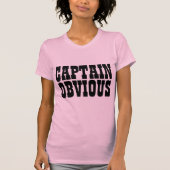 CAPTAIN OBVIOUS T-Shirts (Voorkant)