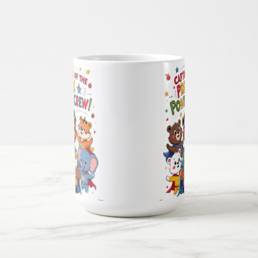 Captain of the Pre-K Power Crew Koffiemok (Center)