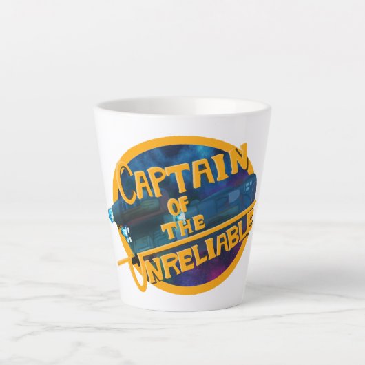 Captain of the Unreliable Latte Mok (Voorkant)