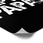 Captain Papa Pontoon Lake Sailor Fishing Boating F Poster (Hoek)