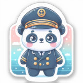 Captain Paws: avonturen bij Zee Sticker (Voorkant)