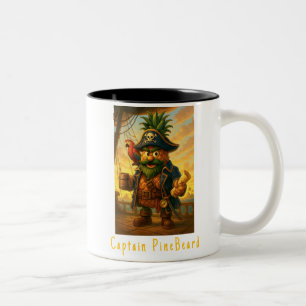 Captain PineBeard Coffee Mok - Pineapple Empire