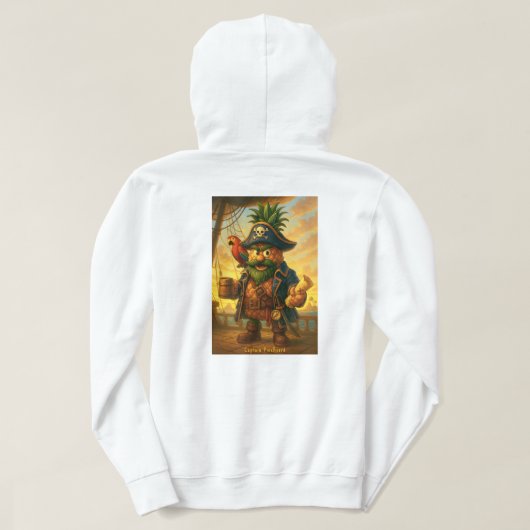 Captain PineBeard-Pineapple Empire Hoodie (Design achterkant)