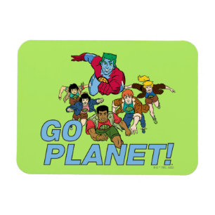 Captain Planet and the Planeteers - Go Planet! Magneet