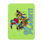 Captain Planet and the Planeteers - Go Planet! Magneet (Verticaal)