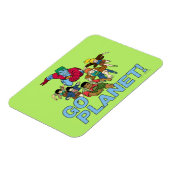 Captain Planet and the Planeteers - Go Planet! Magneet (Linkerzijde)