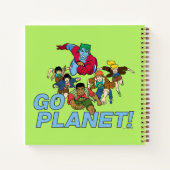 Captain Planet and the Planeteers - Go Planet! Notitieboek (Achterkant)