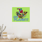 Captain Planet and the Planeteers - Go Planet! Poster (Keuken)