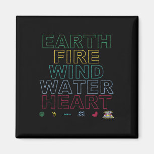 Captain Planet Earth Day Wind Fire Water Hea Magneet