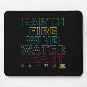 Captain Planet Earth Day Wind Fire Water Hea Muismat