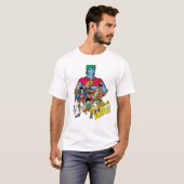 Captain Planet Group Graphic - The Power Is Yours T-shirt (Voorkant volledig)