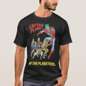 Captain Planet Planeteers United Logo T-shirt (Voorkant)