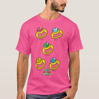 Captain Planet Ringen Van Kracht T-shirt