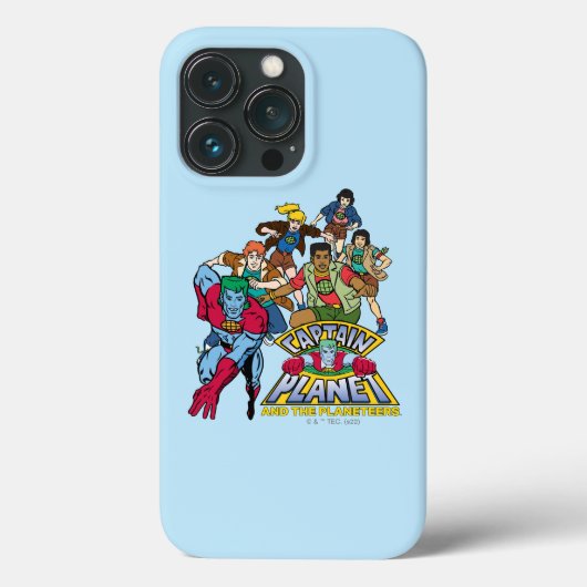 Captain Planet & the Planeteers Group Logo Graphic Case-Mate iPhone Case (Achterkant)