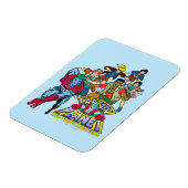 Captain Planet & the Planeteers Group Logo Graphic Magneet (Linkerzijde)