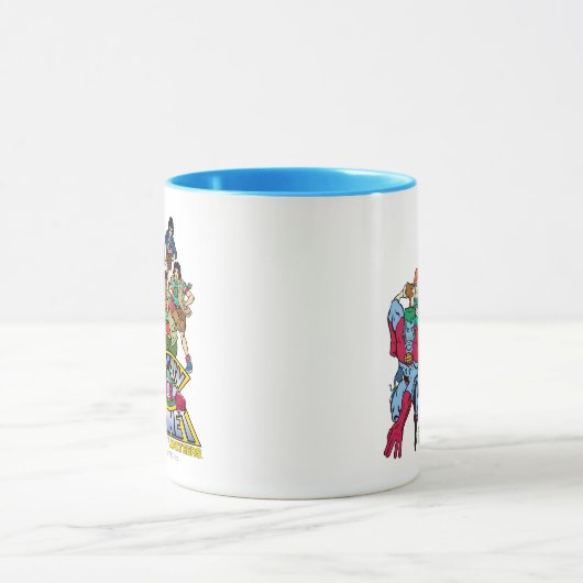 Captain Planet & the Planeteers Group Logo Graphic Mok (Midden)