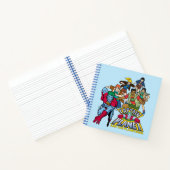 Captain Planet & the Planeteers Group Logo Graphic Notitieboek (Binnen)