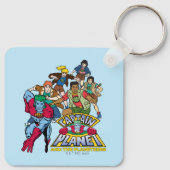 Captain Planet & the Planeteers Group Logo Graphic Sleutelhanger (Achterkant)