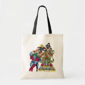 Captain Planet & the Planeteers Group Logo Graphic Tote Bag (Voorkant)