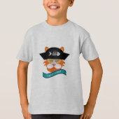 Captain Red - Kinderen Basic T-Shirt (Voorkant)