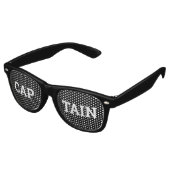 CAPTAIN retro Shades / Fun Party Sunbribril Zonnebril (Gekanteld)