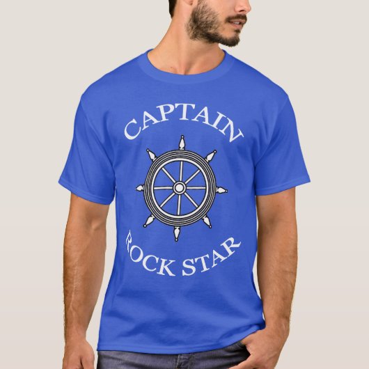 CAPTAIN ROCK STAR T-SHIRT (Voorkant)