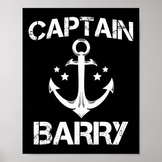 Captain Rry Funny Verjaardag Gepersonaliseerde Ach Poster (Voorkant)