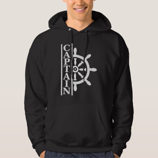 Captain Sailing Licence Hoodie (Voorkant)
