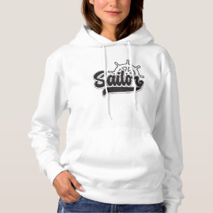 Captain Sailor Sail Boat Zee Zeilen Grappig cadeau Hoodie