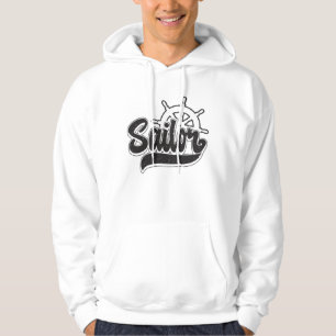Captain Sailor Sail Boat Zee Zeilen Grappig cadeau Hoodie