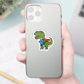 Captain Saurus Sticker (Telefoon)