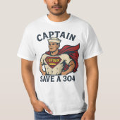 Captain Save A 304 - T-Shirt (Voorkant)