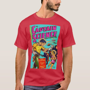 Captain Science stripboekomslag Braziliaanse patri T-shirt