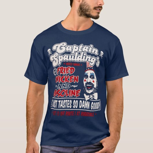 Captain Spaulding Fried friend T-shirt (Voorkant)
