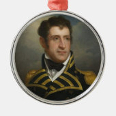Captain Stephen Decatur Metalen Ornament (Voorkant)