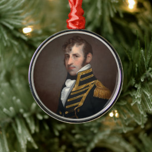 Captain Stephen Decatur Metalen Ornament