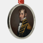 Captain Stephen Decatur Metalen Ornament (Rechts)